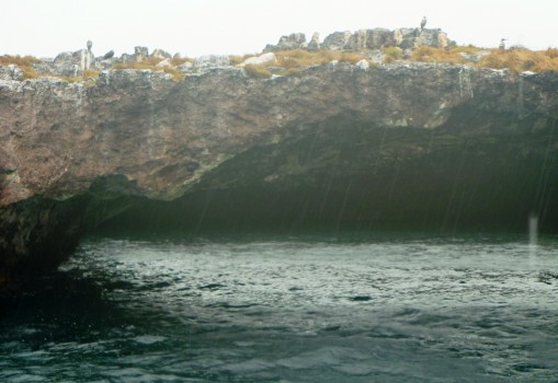 Islas Marietas w deszczu